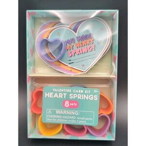 Anker play Valentine card kit Heart Springs 4 boxes 32 Valentines total